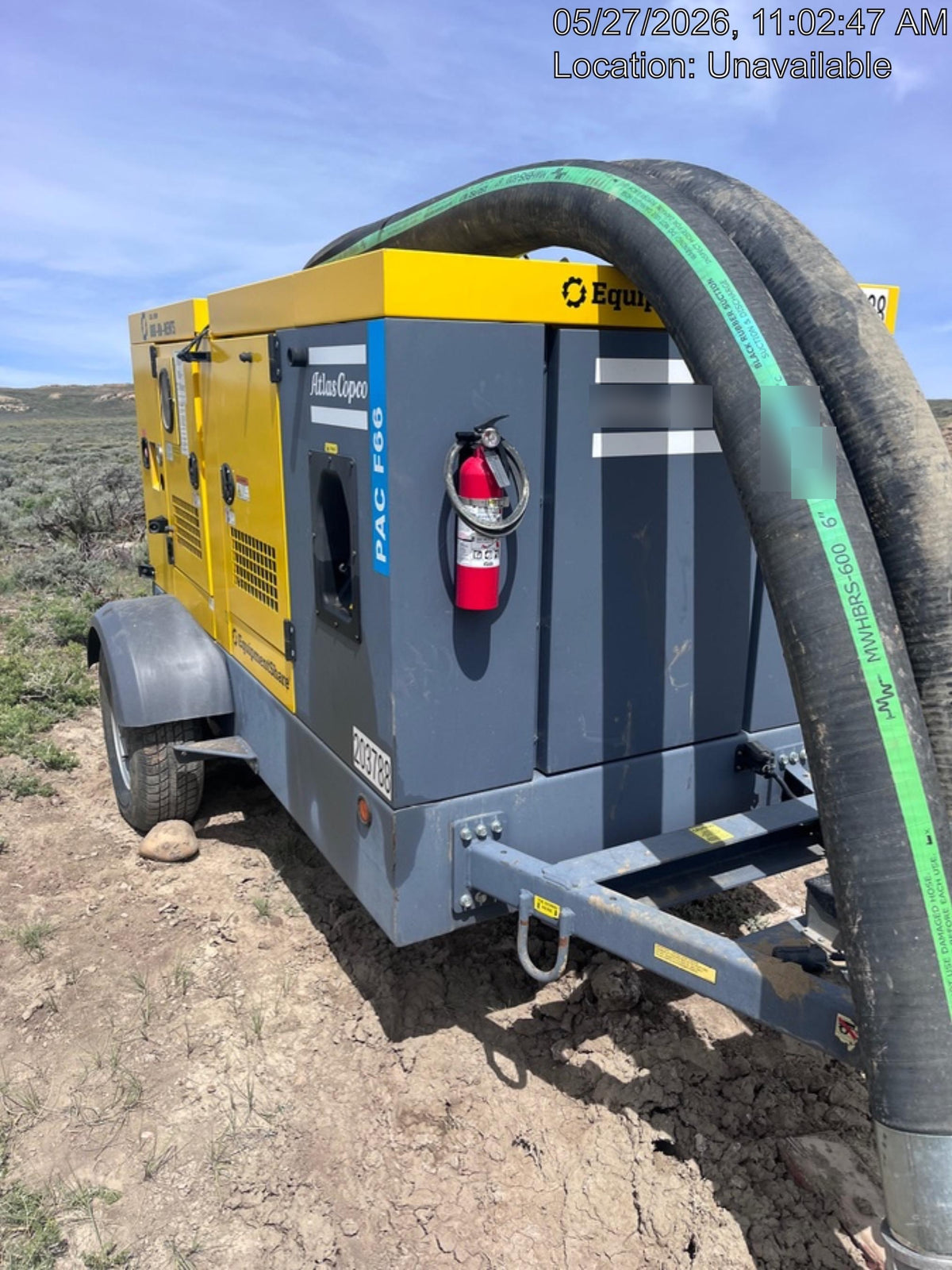 2022 ATLAS COPCO PAC F66 KD-S