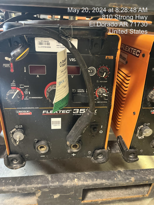 2021 LINCOLN ELECTRIC FLEXTEC 350X