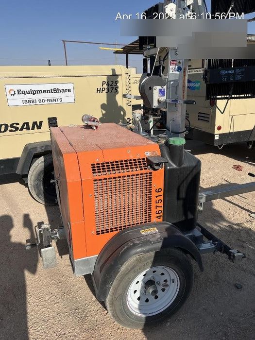 2024 Wanco WLTT-4MM4K Diesel, Deep Sea Controller, Shore Power Plug, Auto Start, (4) 350W LED Floodlights, 4kW Generator, 60 Gal Fuel Tank, 2" Ball, T3