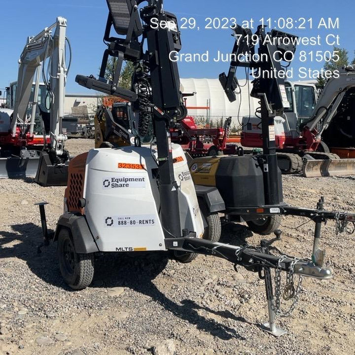 2023 Generac MLT2 Diesel, Flex Switch 120V Input, Powerzone Controller, (4) 320W LED Lights, 4kW Generator, 39.9 Gal Fuel Tank, 2" Ball, T3