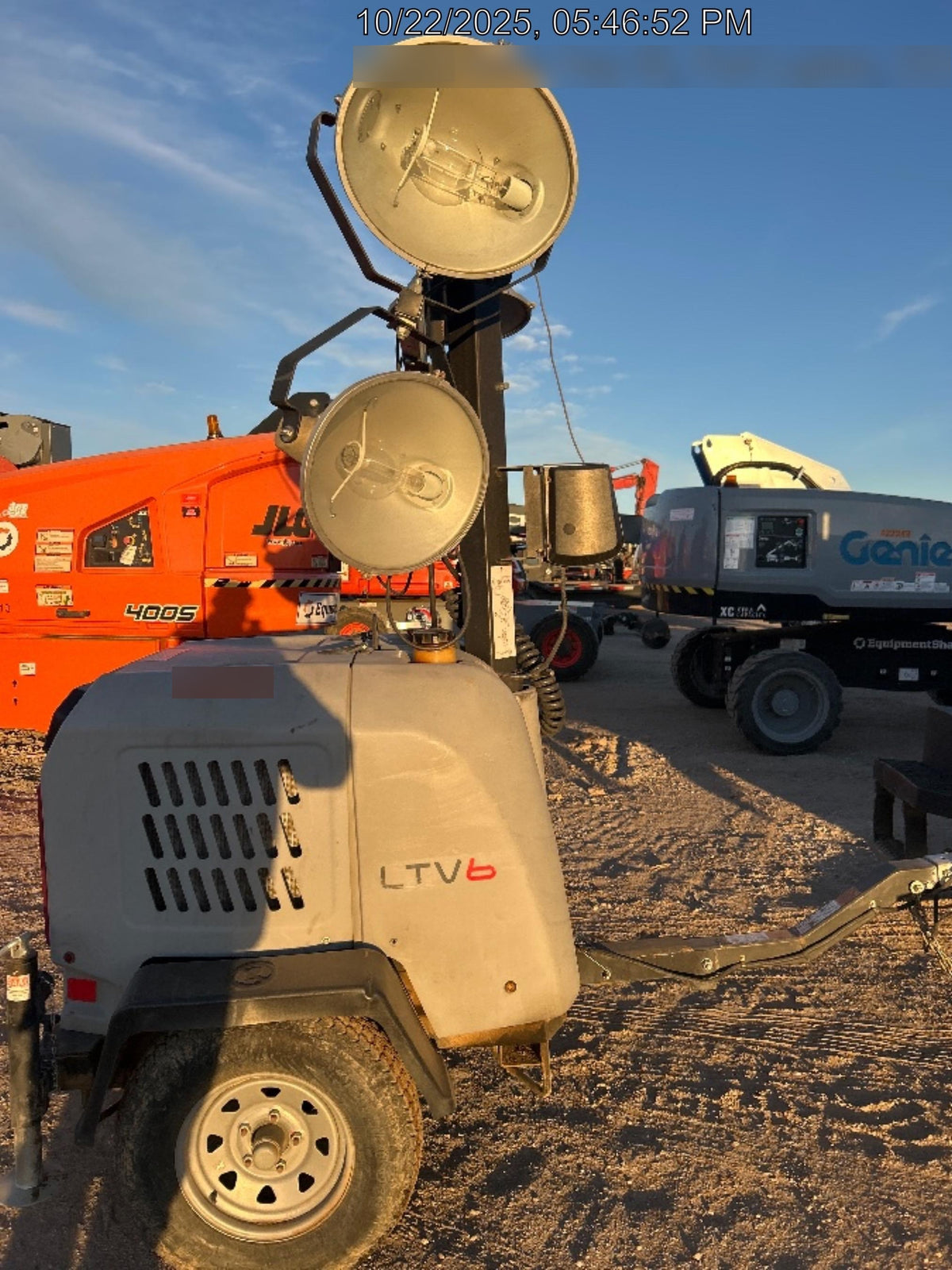 Wacker Neuson LTV6K-MH Power mast, 1100W MH