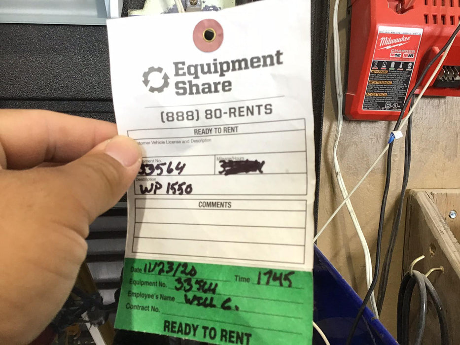 2019 WACKER NEUSON WP1550AW