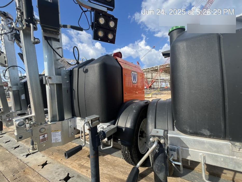 2023 Wanco WLTT-4MM4K Diesel, Deep Sea Controller, Shore Power Plug, Auto Start, (4) 350W LED Floodlights, 4kW Generator, 60 Gal Fuel Tank, 2" Ball, T3