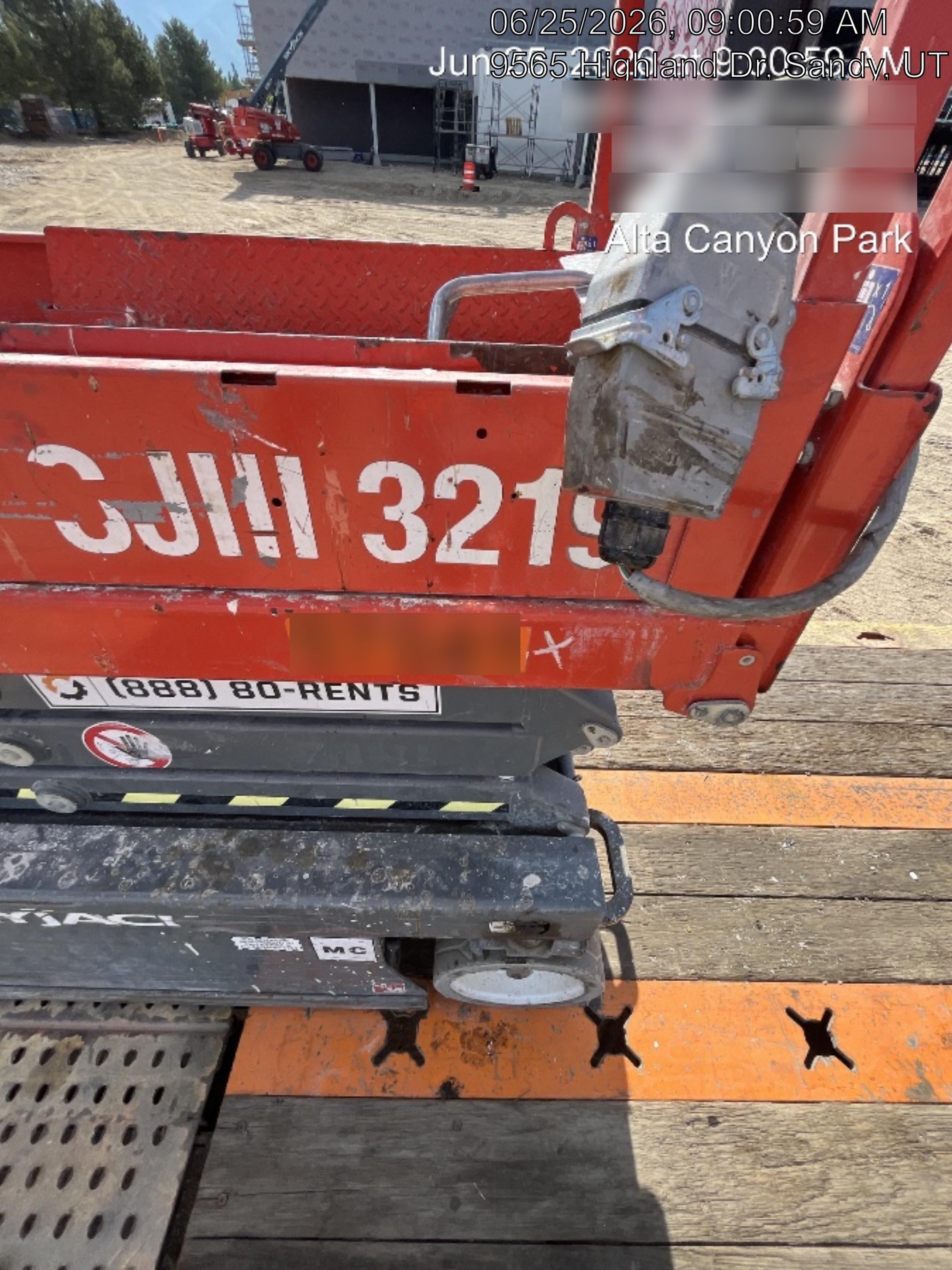 2016 Skyjack SJIII-3219 Standard Rental Specs
