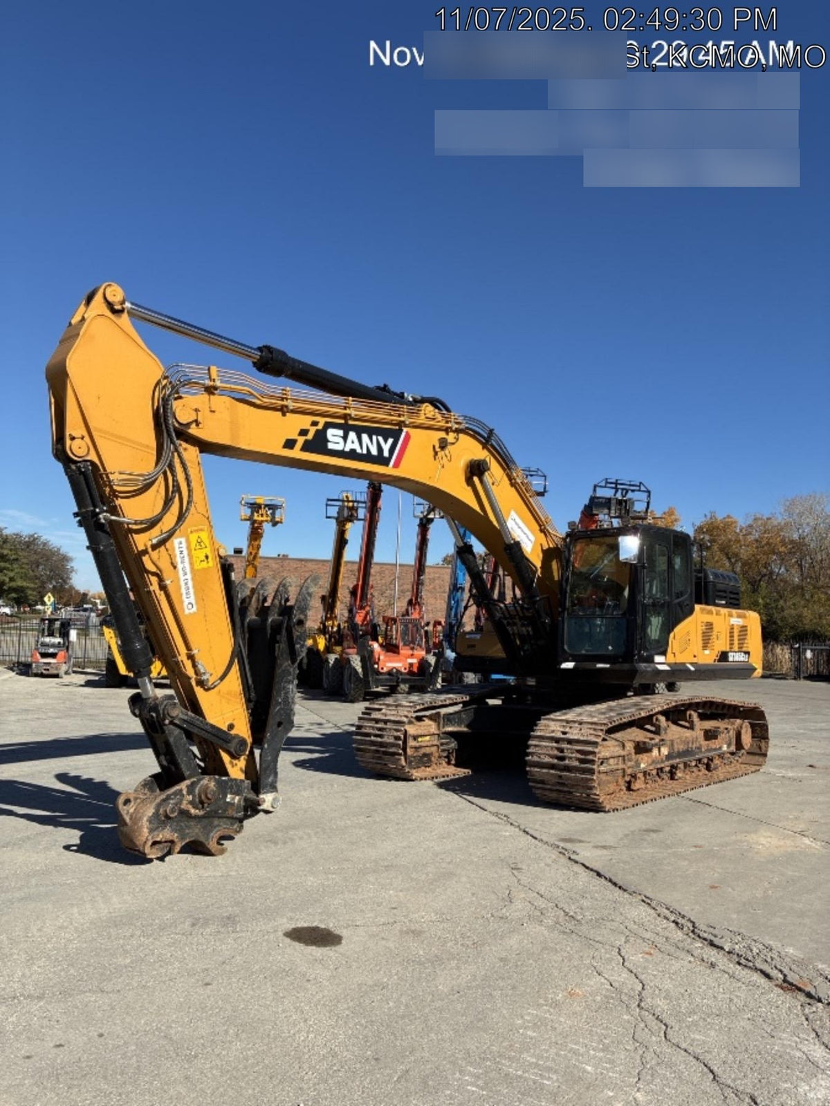 2024 SANY SY365C LC