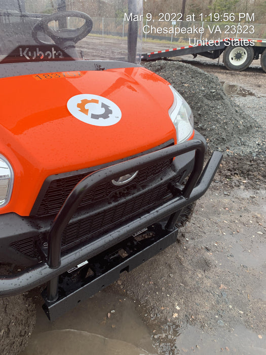 2021 Kubota RTV-X1140W-H Plastic Canopy, Windshield Acrylic Clear, LED Strobe Light, Wire Harness Kit, Back up Alarm