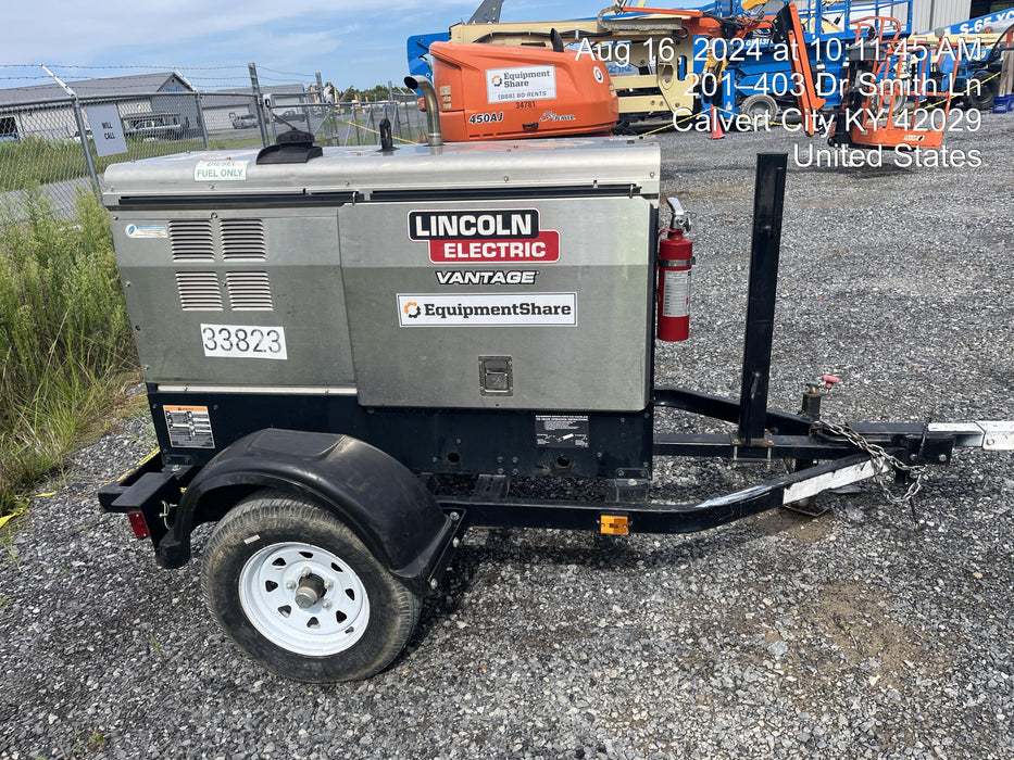 2024 Lincoln Electric LE400 Kubota V1505, Trlr, Cable Rack, Light Kit, ES Decals, T3