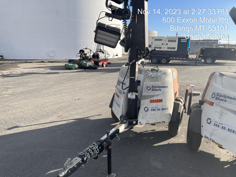 2023 Generac MLT2 Diesel, Flex Switch 120V Input, Powerzone Controller, (4) 320W LED Lights, 4kW Generator, 39.9 Gal Fuel Tank, 2" Ball, T3