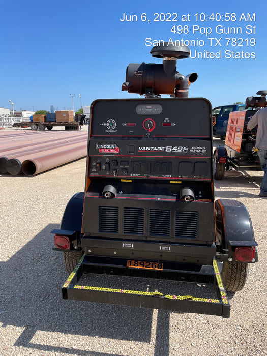 2021 LINCOLN ELECTRIC Vantage 549X