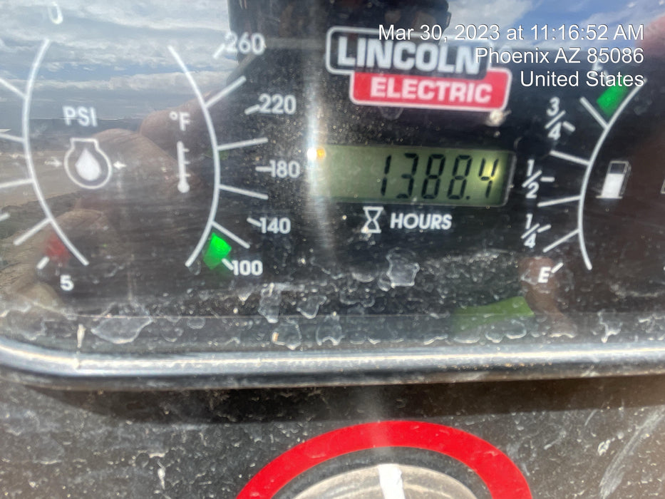 2021 Lincoln Electric Vantage 549X Ready Pak 3, ORANGE (includes trailer, cable rack, fender light kit)