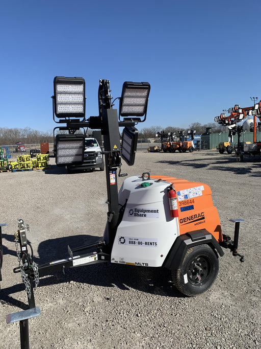 2024 Generac MLT2 Diesel, Flex Switch 120V Input, Powerzone Controller, 
(4) 320W LED Lights, 4kW Generator, 39.9 Gal Fuel Tank, 2" Ball, T3