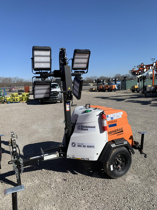 2024 Generac MLT2 Diesel, Flex Switch 120V Input, Powerzone Controller, 
(4) 320W LED Lights, 4kW Generator, 39.9 Gal Fuel Tank, 2" Ball, T3