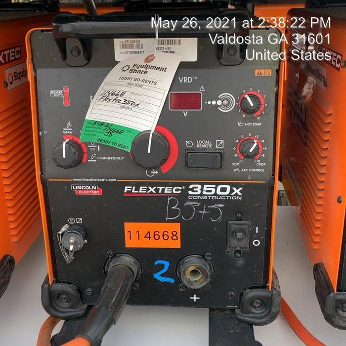 2020 LINCOLN ELECTRIC FLEXTEC 350X