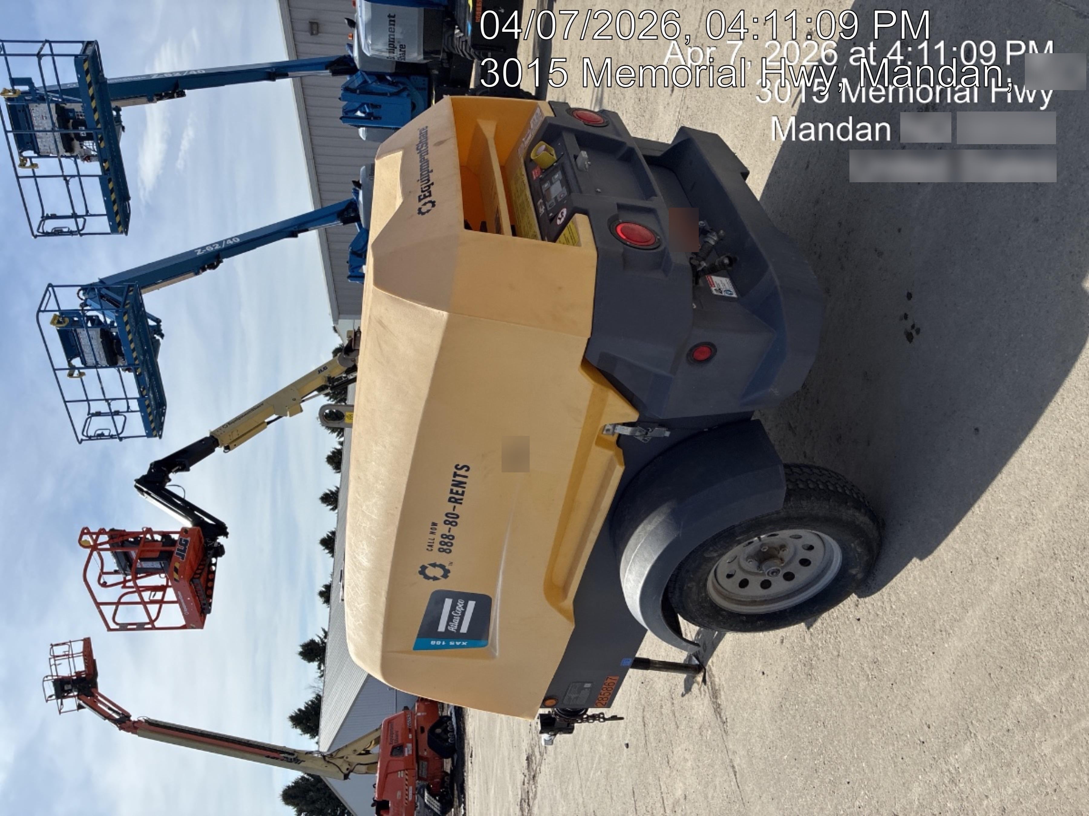 2022 ATLAS COPCO XAS188 CWK