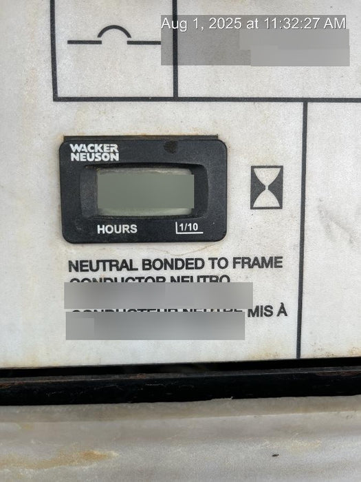 2019 Wacker Neuson LTV6K-MH Power mast, 1100W MH, Fuel Sensors, Wiring Harness