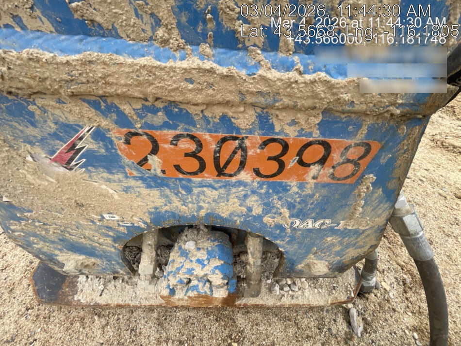 2022 OKADA 12" Plate Compactor - Mini Excavator