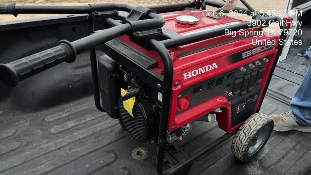 2024 HONDA EB6500X1AN