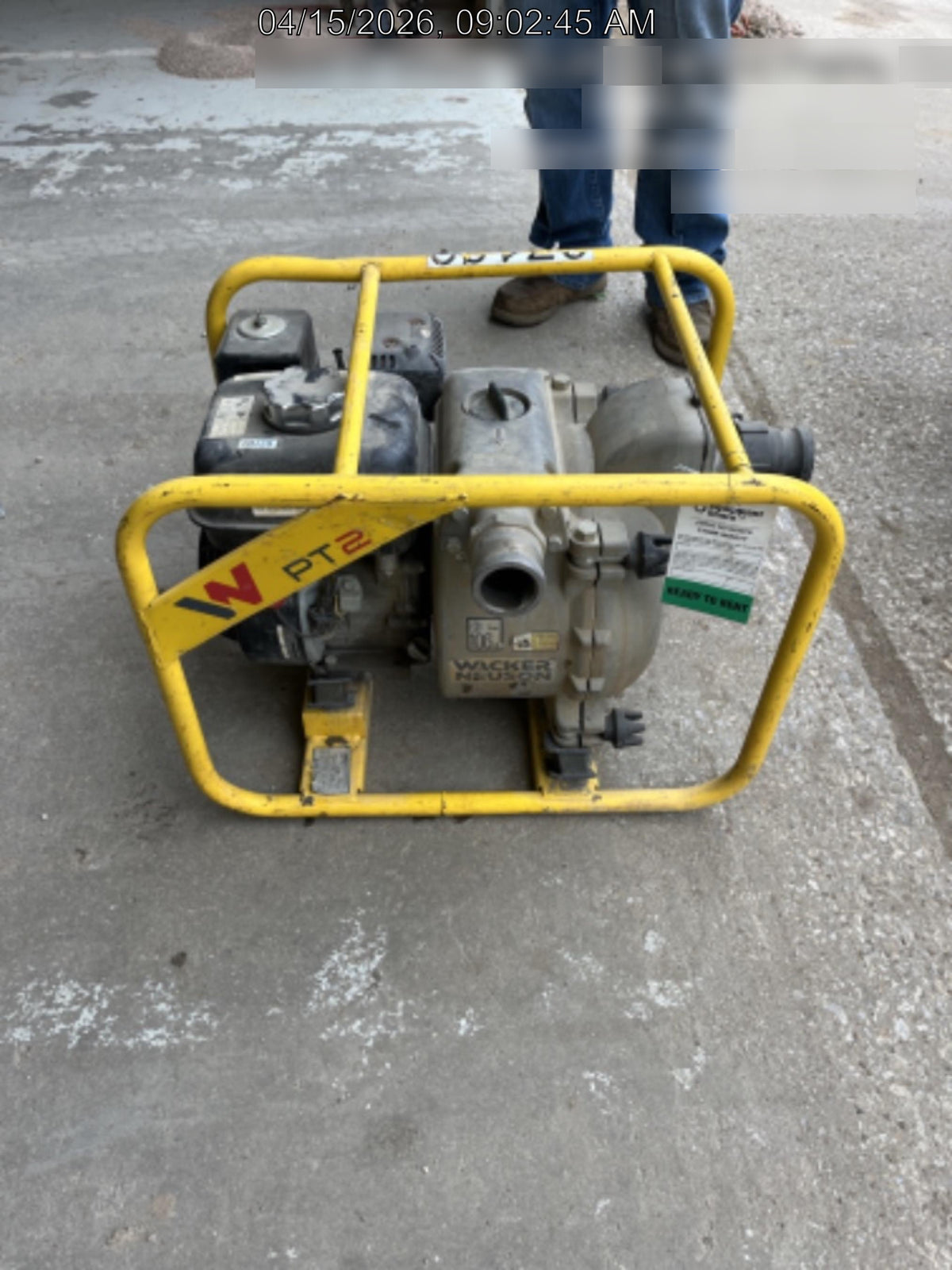 2020 WACKER NEUSON PT2A