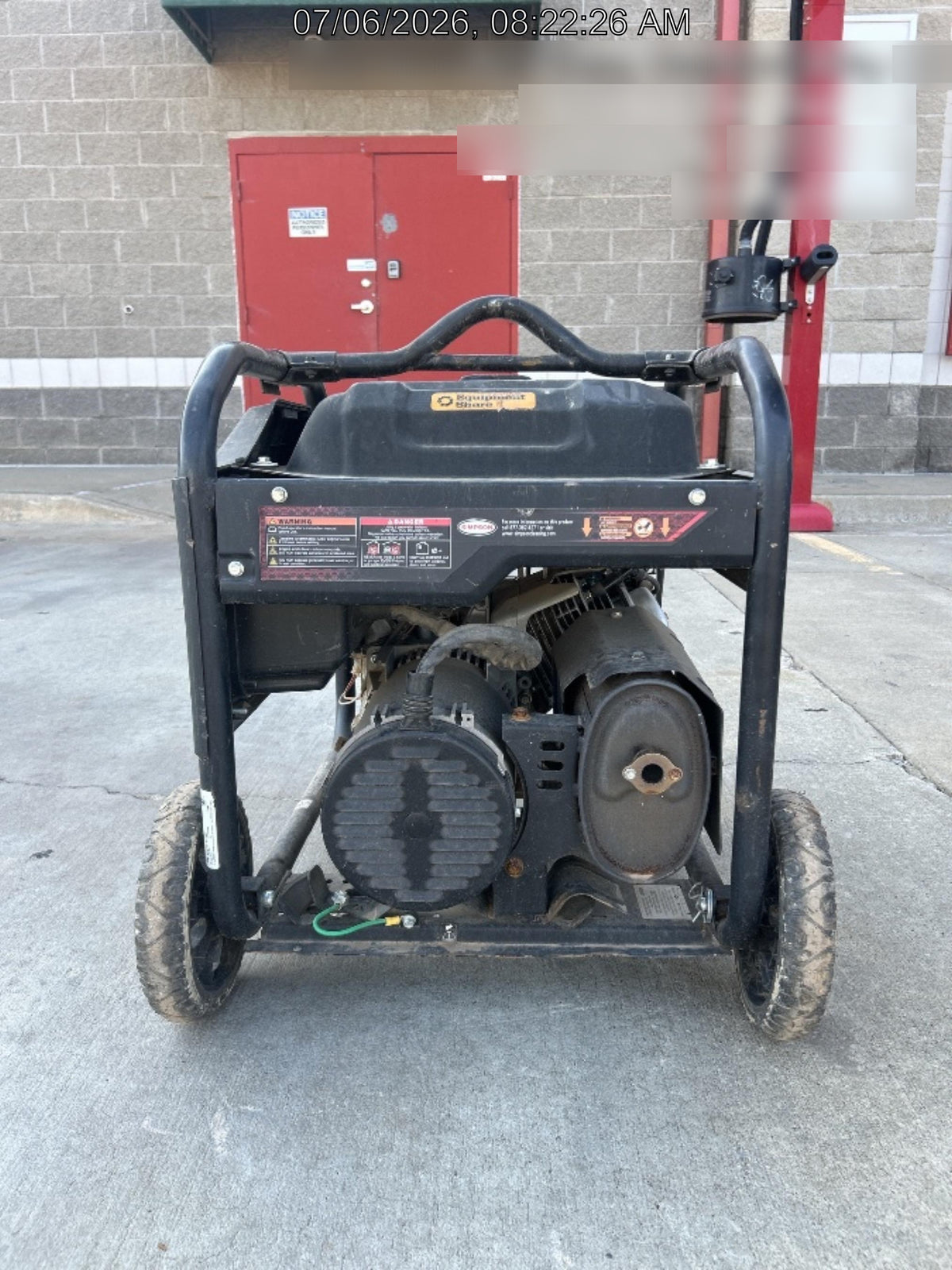 2022 Simpson SCGH8500 Honda GX390, 7KW