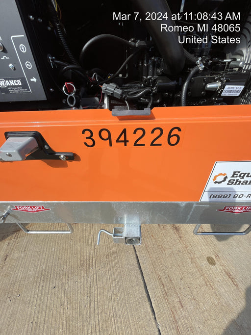 2024 Wanco WLTT-4MM4K Diesel, Deep Sea Controller, Shore Power Plug, Auto Start, (4) 350W LED Floodlights, 4kW Generator, 60 Gal Fuel Tank, 2" Ball, T3