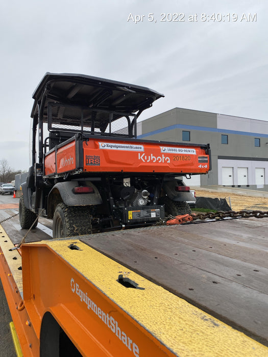 Kubota RTV-X1140W-H Plastic Canopy, Windshield Acrylic Clear, LED Strobe Light, Wire Harness Kit, Back up Alarm