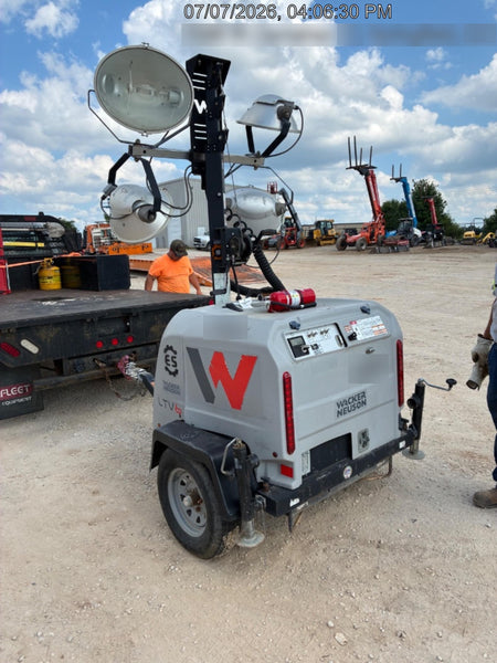 2018 Wacker Neuson LTV6L-MH Wacker Neuson LTV6L Mobile Light Tower w/Fuel Level Sensor Installed