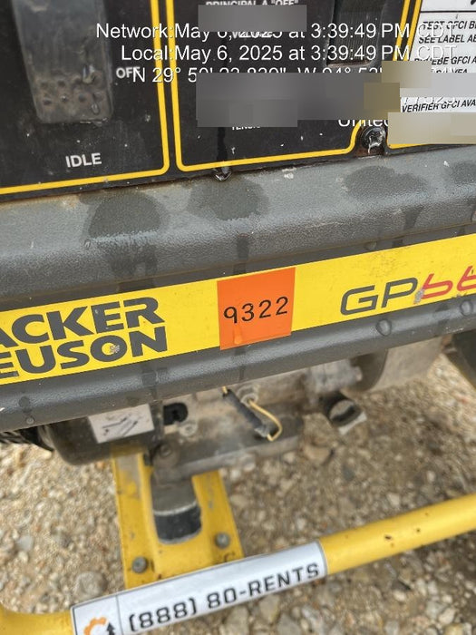 2018 WACKER NEUSON GP6600A