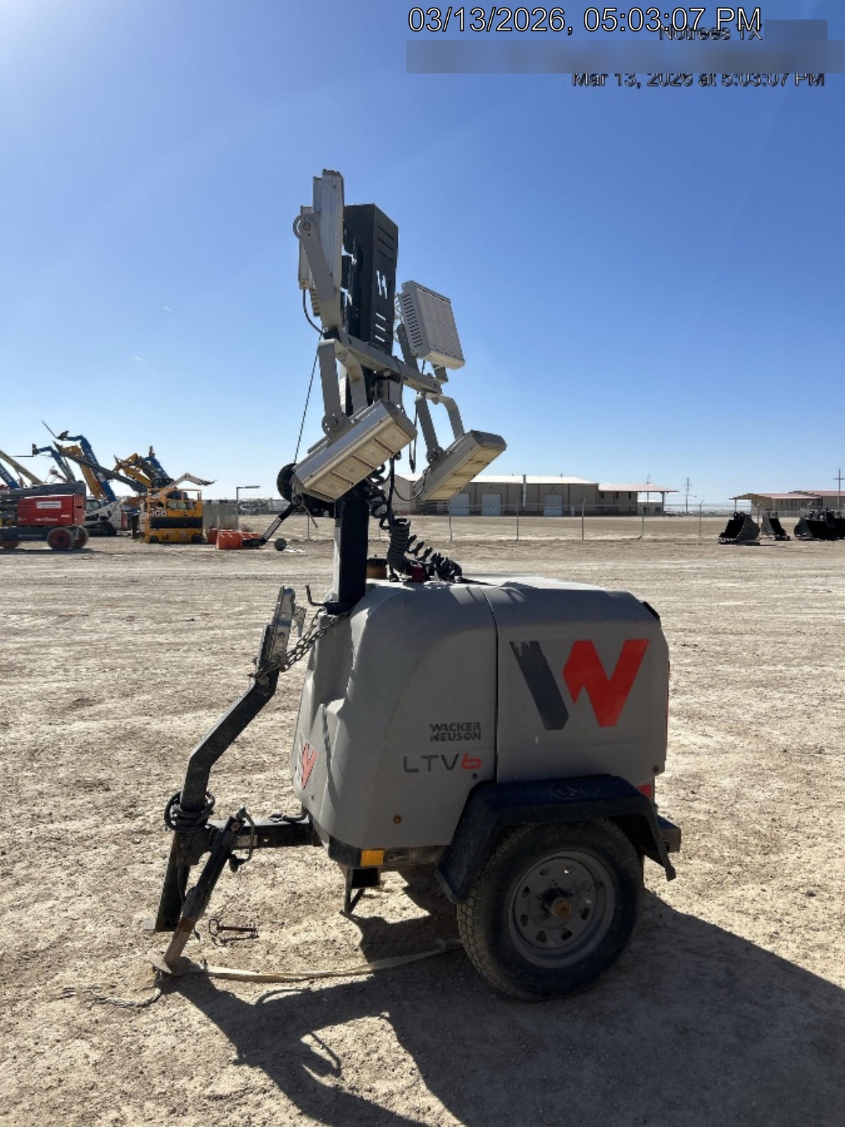 2019 Wacker Neuson LTV6K-LED LED Lighting, ES Track Hardware, Fuel Level Sensor