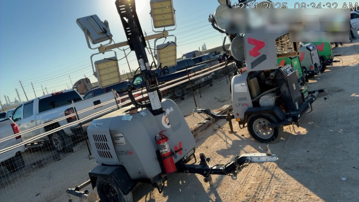 2019 Wacker Neuson LTV6K-LED LTV6K Light Tower, LED 300W, Telematics EQ SH Kubota