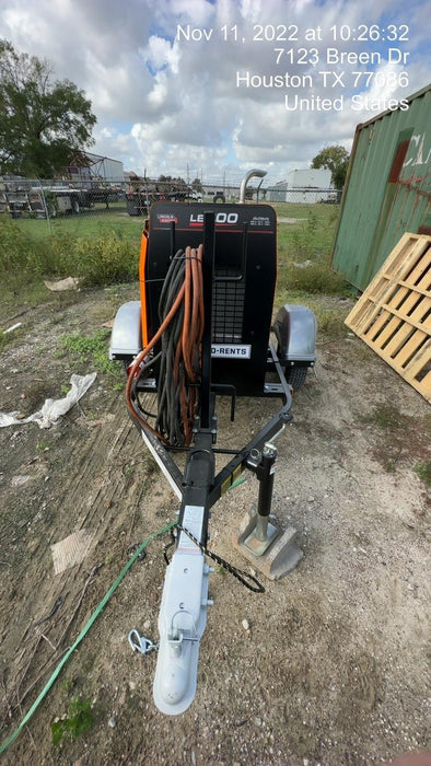 2022 Lincoln Electric LE400 Kubota V1505, Trlr, Cable Rack, Light Kit, ES Decals, T3