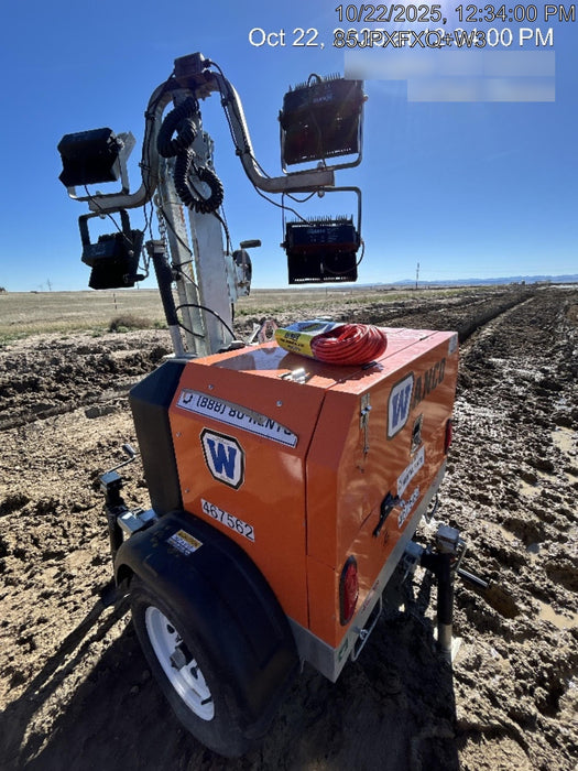 2024 Wanco WLTT-4MM4K Diesel, Deep Sea Controller, Shore Power Plug, Auto Start, (4) 350W LED Floodlights, 4kW Generator, 60 Gal Fuel Tank, 2" Ball, T3