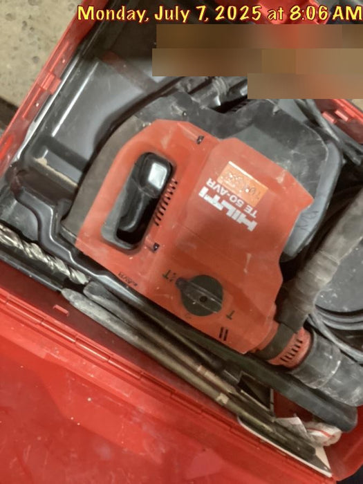 2020 HILTI TE 50-AVR