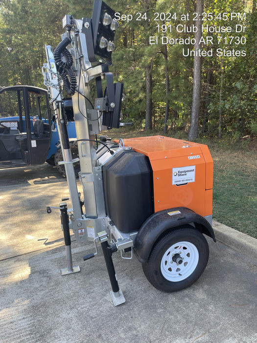 2024 Wanco WLTT-4MM4K Diesel, Deep Sea Controller, Shore Power Plug, Auto Start, (4) 350W LED Floodlights, 4kW Generator, 60 Gal Fuel Tank, 2" Ball, T3