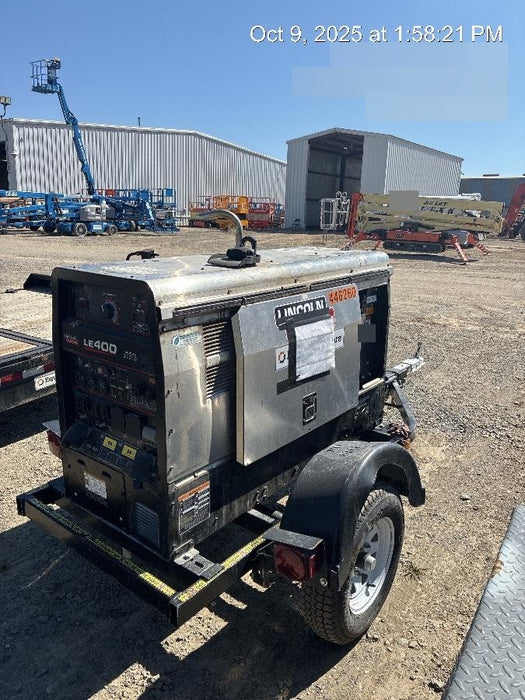 2024 Lincoln Electric LE400 Kubota V1505, Trlr, Cable Rack, Light Kit, ES Decals, T3