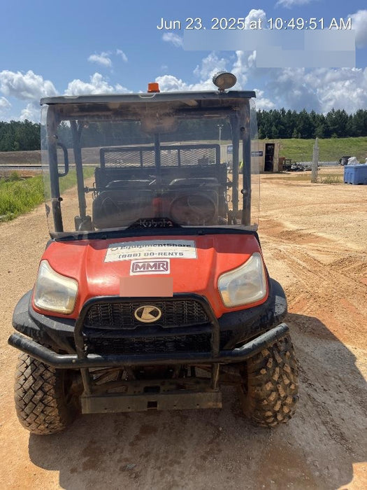 2021 Kubota RTV-X1140W-H Plastic Canopy, Windshield Acrylic Clear, LED Strobe Light, Wire Harness Kit, Back up Alarm