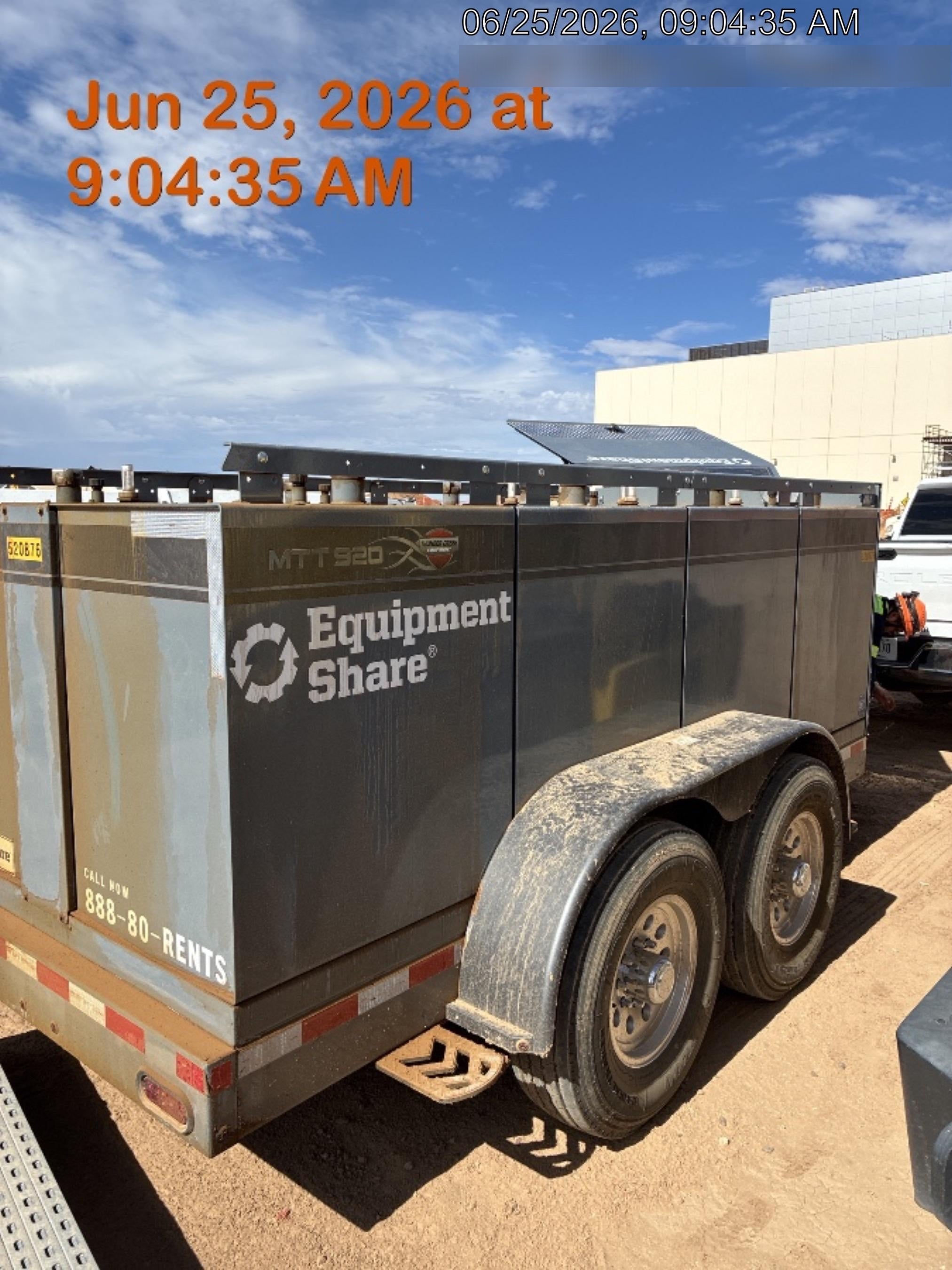 2025 THUNDER CREEK MTT920 - Hazmat not required
