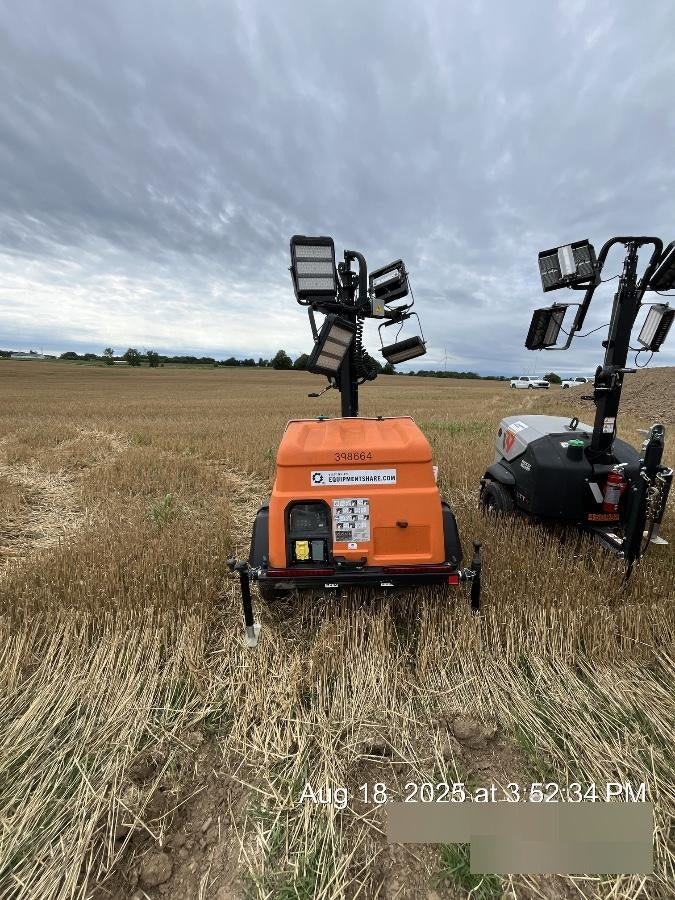 2024 Generac MLT2 Diesel, Flex Switch 120V Input, Powerzone Controller, 
(4) 320W LED Lights, 4kW Generator, 39.9 Gal Fuel Tank, 2" Ball, T3