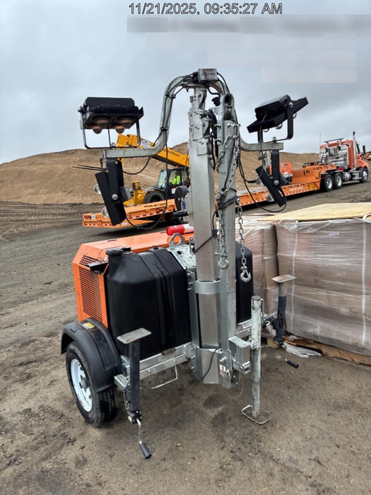 2024 Wanco WLTT-4MM4K Diesel, Deep Sea Controller, Shore Power Plug, Auto Start, (4) 350W LED Floodlights, 4kW Generator, 60 Gal Fuel Tank, 2" Ball, T3