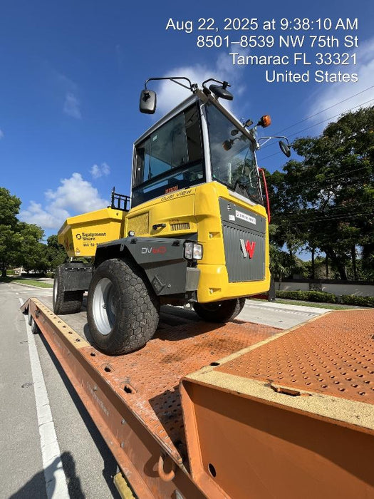 2025 WACKER NEUSON DV605 Cab Turf Tires