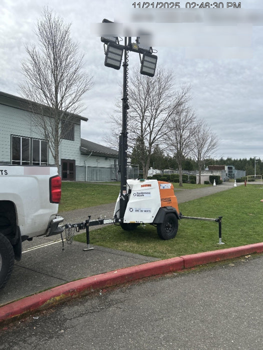 2023 Generac MLT2 Diesel, Flex Switch 120V Input, Powerzone Controller, (4) 320W LED Lights, 4kW Generator, 39.9 Gal Fuel Tank, 2" Ball, T3
