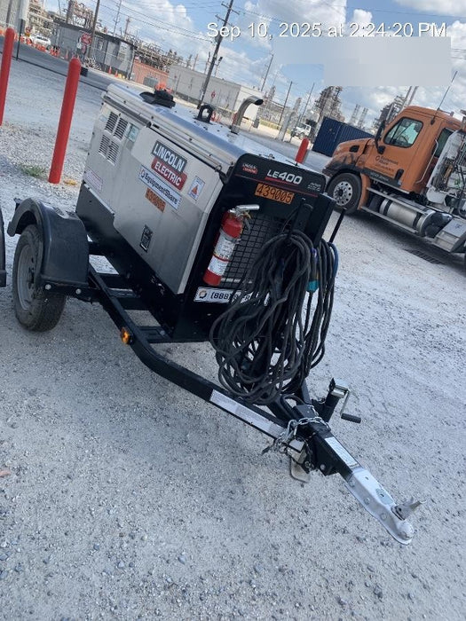 2024 Lincoln Electric LE400 Kubota V1505, Trlr, Cable Rack, Light Kit, ES Decals, T3