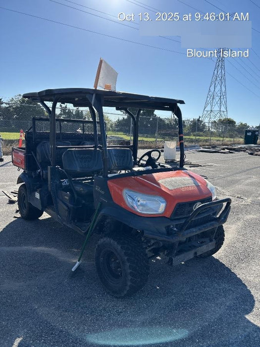 Kubota RTV-X1140W-H Kubota RTVX1140WH 4wd Utility Cart, LED Strobe, Windshield Tempered Glass, Plastic Canopy, Wire Harness Kit, Backup Alarm