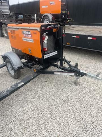 2022 Lincoln Electric LE400 Kubota V1505, Trlr, Cable Rack, Light Kit, ES Decals, T3