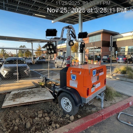 2024 Wanco WLTT-4MM4K Diesel, Deep Sea Controller, Shore Power Plug, Auto Start, (4) 350W LED Floodlights, 4kW Generator, 60 Gal Fuel Tank, 2" Ball, T3