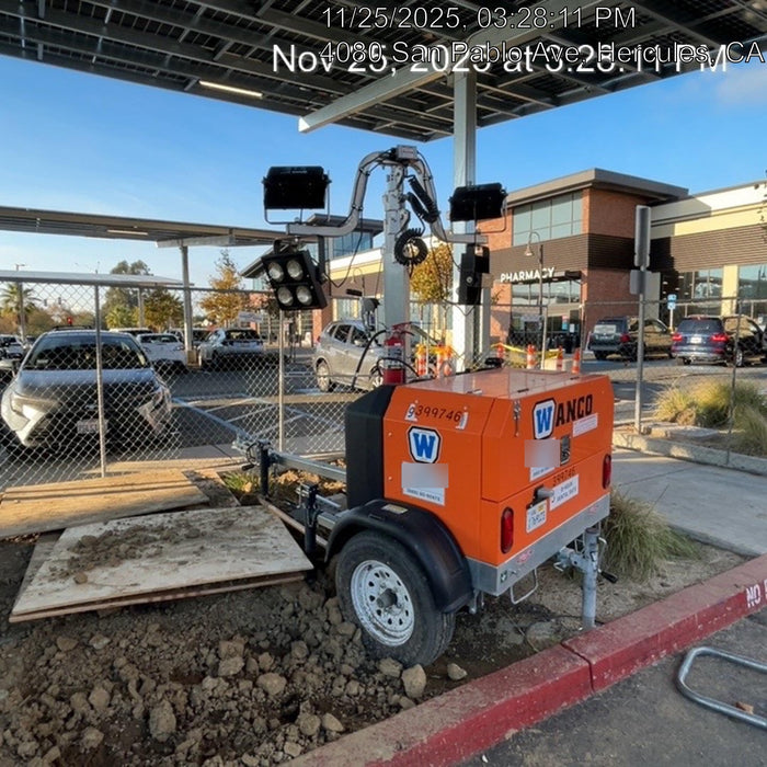 2024 Wanco WLTT-4MM4K Diesel, Deep Sea Controller, Shore Power Plug, Auto Start, (4) 350W LED Floodlights, 4kW Generator, 60 Gal Fuel Tank, 2" Ball, T3