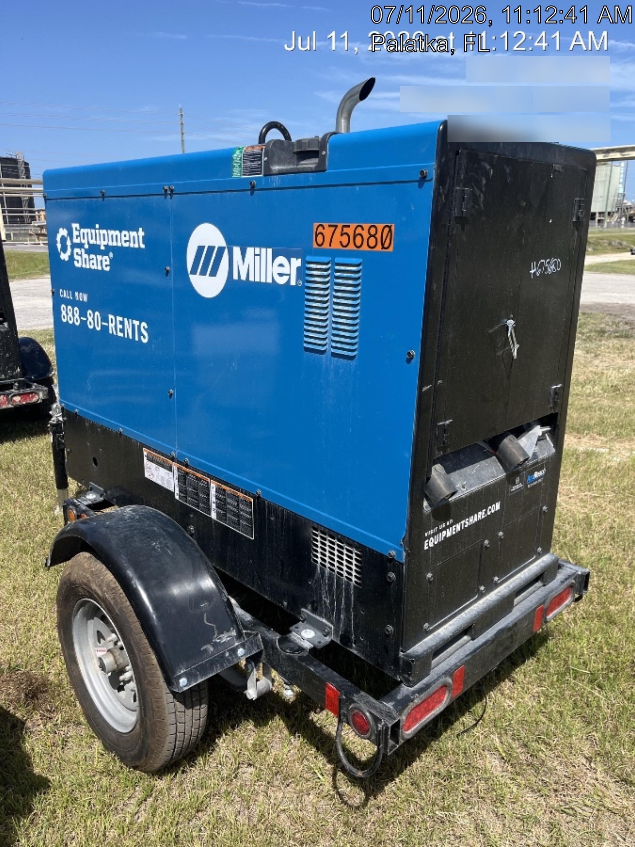 2026 MILLER ELECTRIC BIG BLUE 500