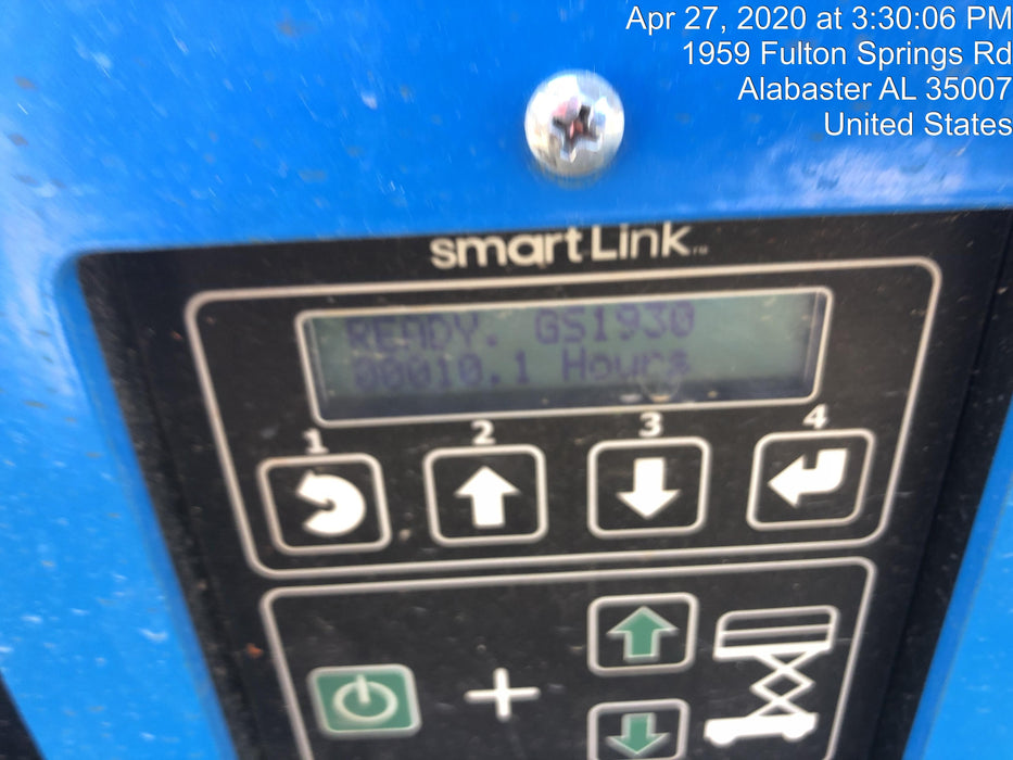 2019 Genie GS-1930 Fixed Rails with Chain Entry