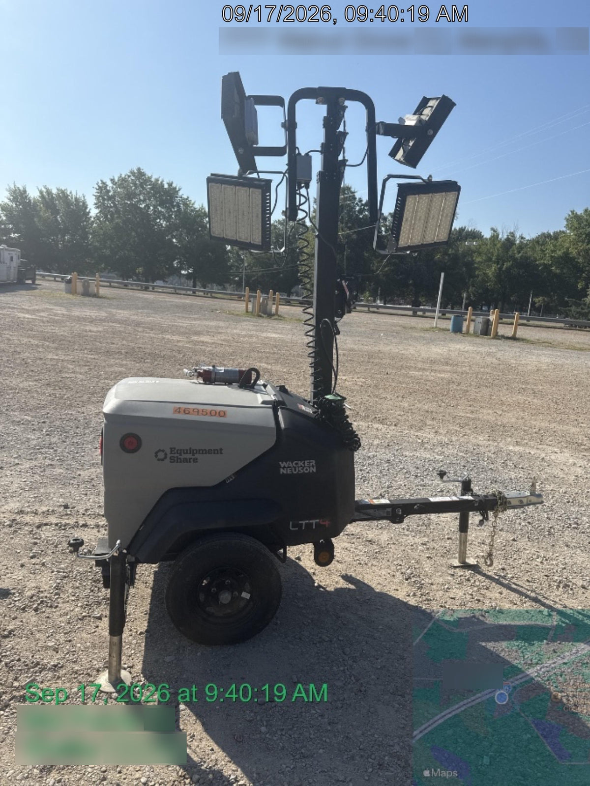 2024 Wacker Neuson LTT4 Diesel, Kohler KDW702, Deep Sea Controller, Auto Start, LED 320W, Bypass Outlet, T3