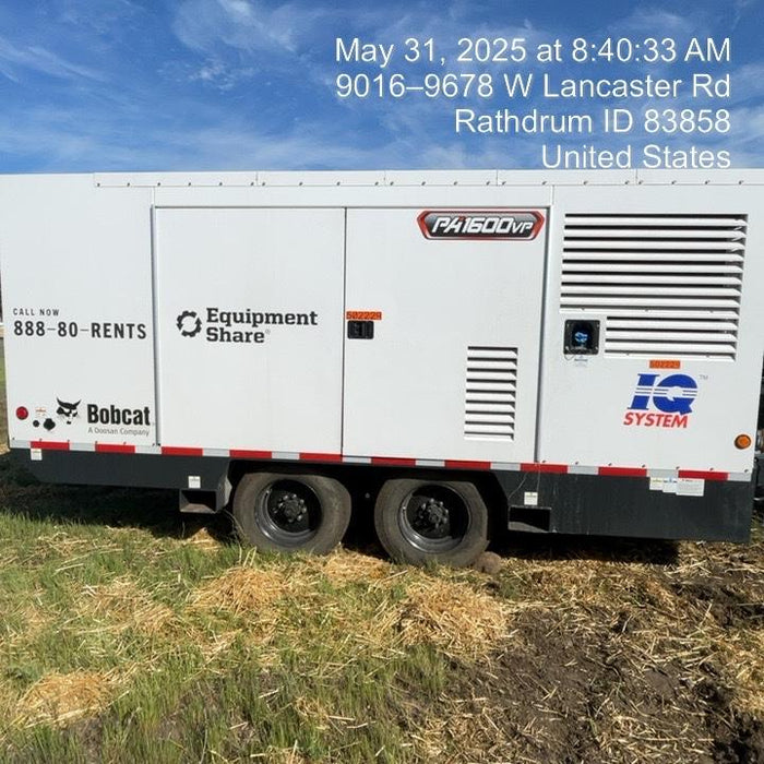 2025 BOBCAT PA1600VPWCU-T4F