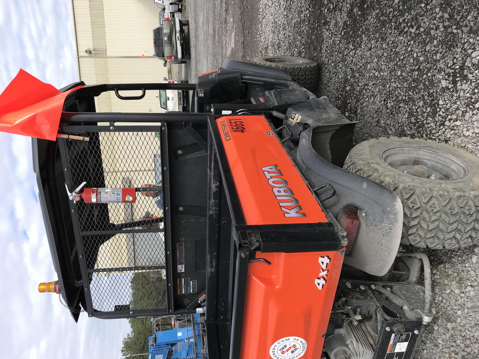 2019 Kubota RTV-X900 4wd Utility Cart, LED Strobe, Windshield Tempered Glass, Plastic Canopy, Backup Alarm